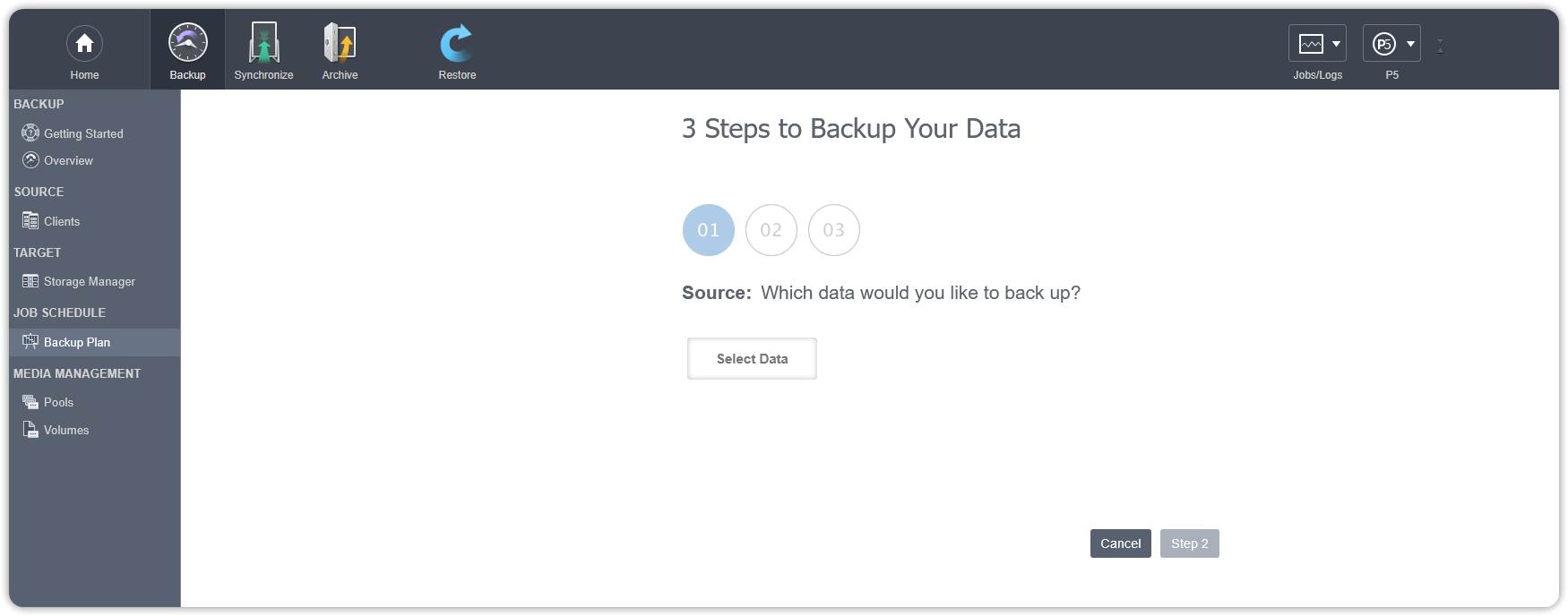 Origine Backup