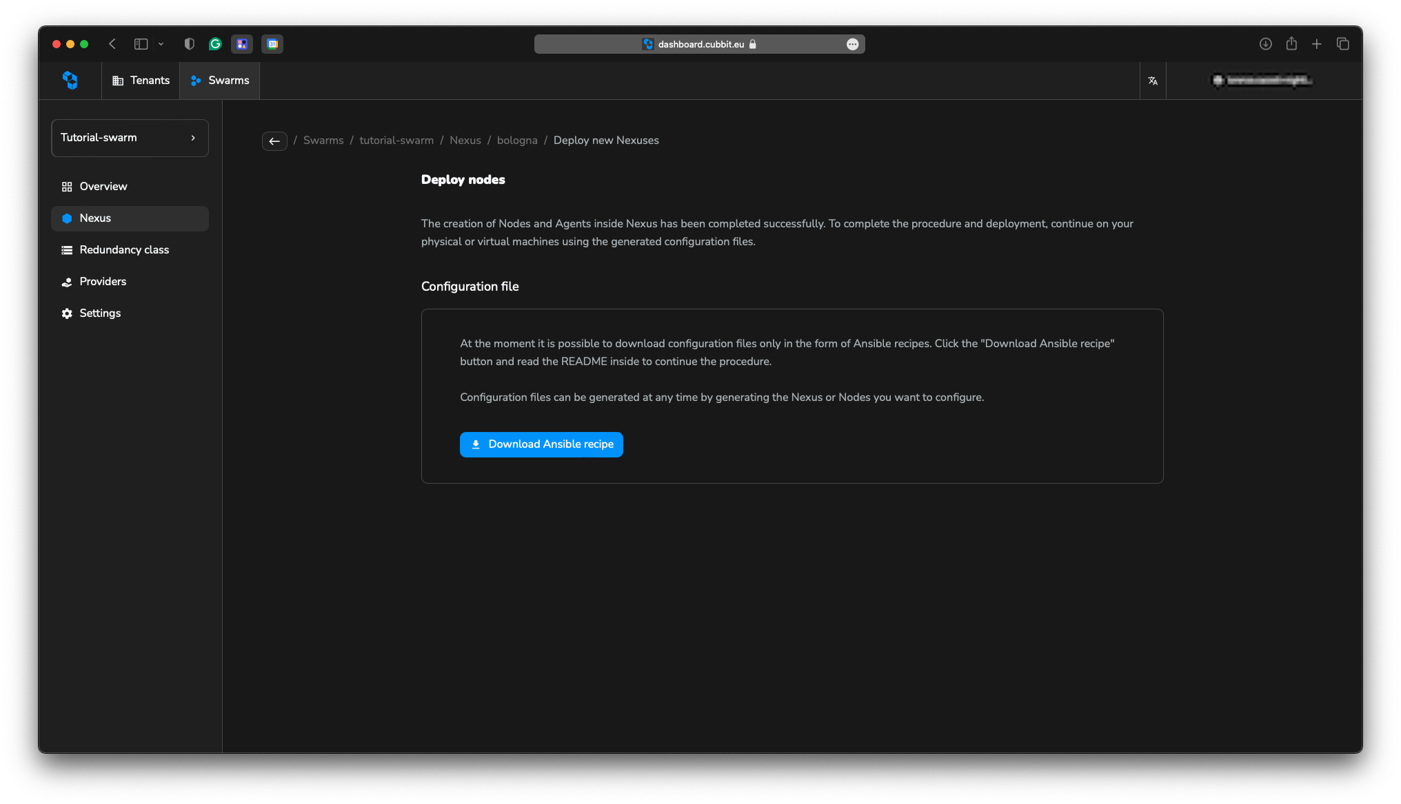 Ansible recipes